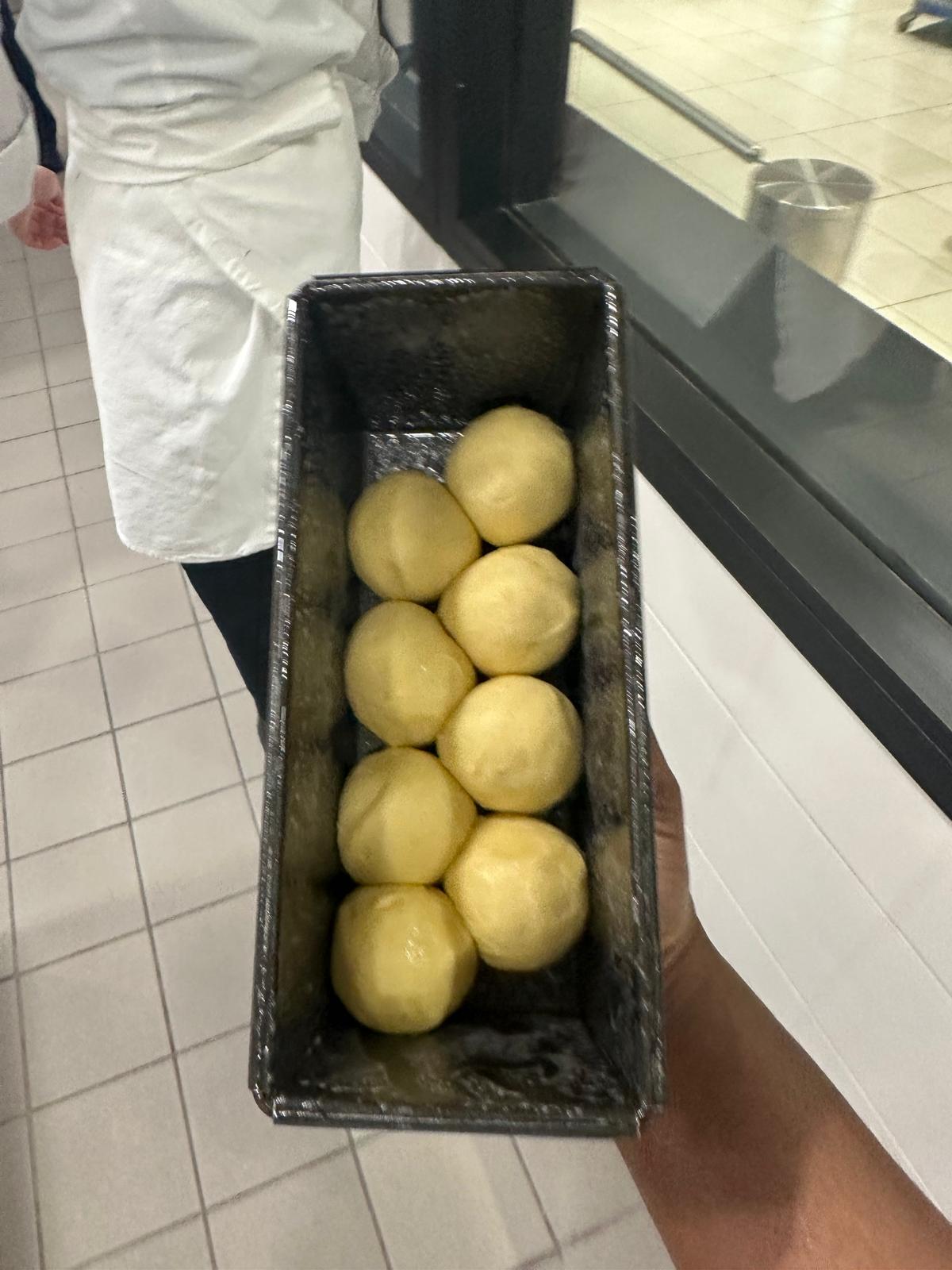 Pâte levée en préparation